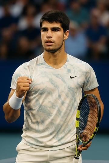 Carlos Alcaraz portrait